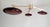 Mid-Century Modern Trio Angolo Polished Brass Amethyst Bubbles Glass Flush Mount by Fabio LTD For Sale - Image 3 of 7