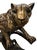 2020s Monumental Max Turner Hot-Cast Bronze Leopard Sculpture on Tree Log For Sale - Image 5 of 6