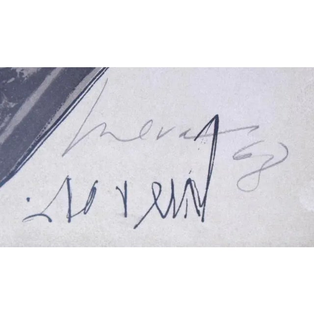 1968 color lithograph AMOUR FOU, by José Luis Cuevas, signed and dated May 12 '68 and numbered XXIV/XXV (24/25) Roman...