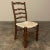 Set of 6 Country French Dining Chairs With Rush Seats Includes 2 Armchairs For Sale - Image 12 of 13