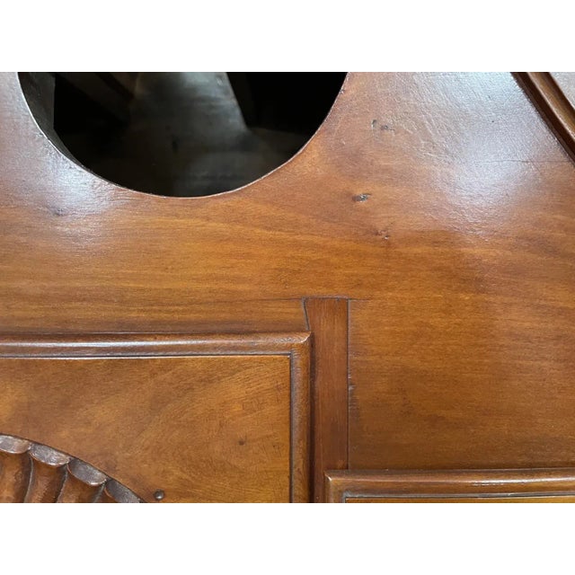 Late 19th Century Antique Chippendale Mahogany Bonnet-Top Highboy For Sale - Image 5 of 11