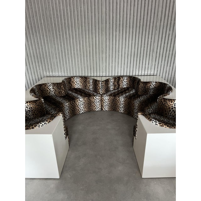 Artist archizoom associati italy, 1968 h 64cm w 260cm d 215cm an icon, vintage safari sofa by archizoom associati for...