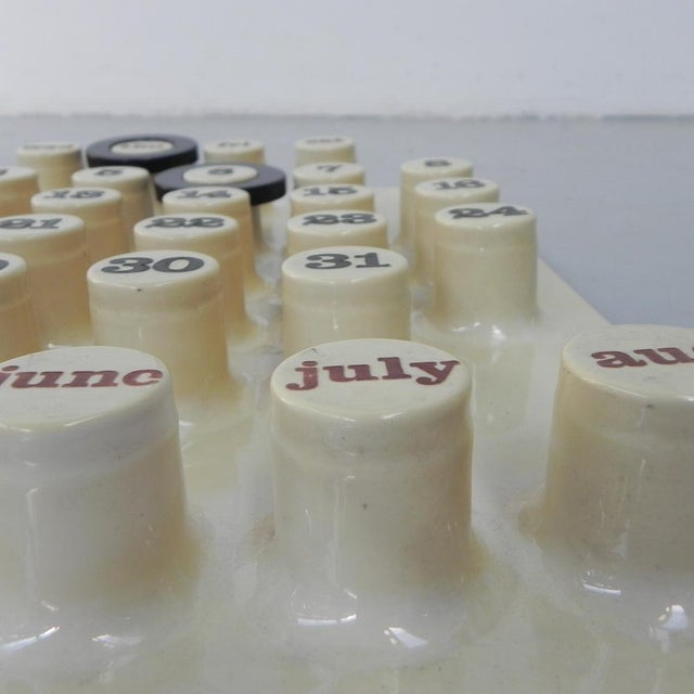 Ring-a-Date Perpetual Calendar with Rings by Giorgio Della Baffa, 1970s, Set of 4 For Sale - Image 10 of 16