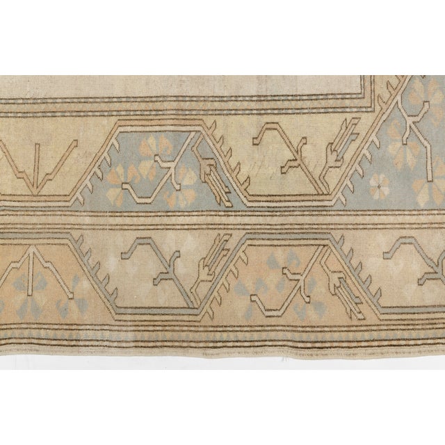 1960s Oushak Anatolian Kurdish Carpet For Sale - Image 10 of 10