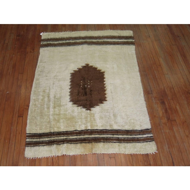 Brown Sirt Vintage Turkish Rug For Sale - Image 8 of 18