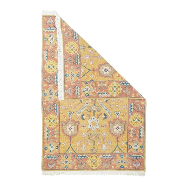 A technique rather than a specific type, in which warps are wrapped by colored wefts to create a pattern. Caucasian,...