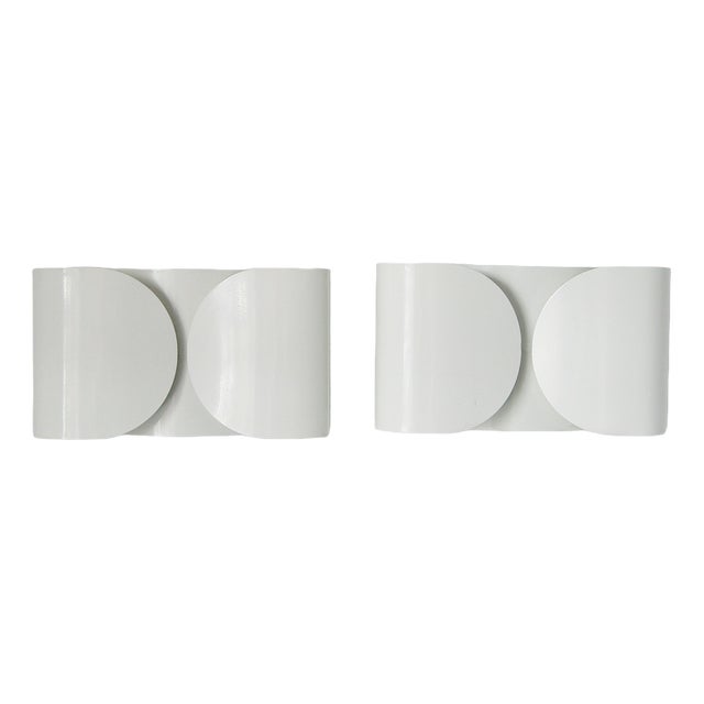 Vintage Wall Lights by Tobia Scarpa for Flos, Set of 2 For Sale