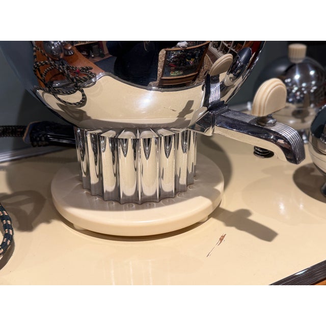 Vintage Art Deco Walter Von Nessen for Chase Coffee Service c.1938 = Set of 6 For Sale - Image 15 of 15