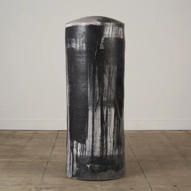 Art Deco Cylindrical Sculpture by Darcy Badiali For Sale - Image 3 of 8