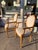 Faux Bois French Style Fauteuils Arm Dining Chairs- A Pair -B For Sale - Image 10 of 16