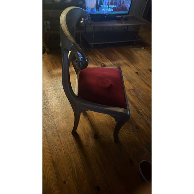 Mid Century Modern Anglo Indian Wedding Ceremonial Chair For Sale - Image 4 of 4
