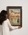 This 20th century signed oil on panel impressionist street scene in passe-partout from France is matted in cream and...