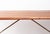 Andreas Tuck Danish Model at 303 Dining Table in Teak and Beech and Brass by Hans Wegner for Andreas Tuck, 1960 For Sale - Image 4 of 18