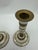 1970s Vintage Mother of Pearl Candlesticks For Sale - Image 5 of 8
