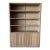 Reed 4 Shelf Oak Bookcase - Natural For Sale