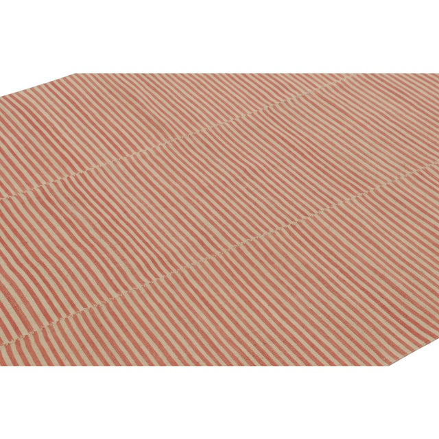 Handwoven in wool, this 5x7 contemporary Kilim is from an exciting new custom-capable flatweave collection by Rug & Kilim....