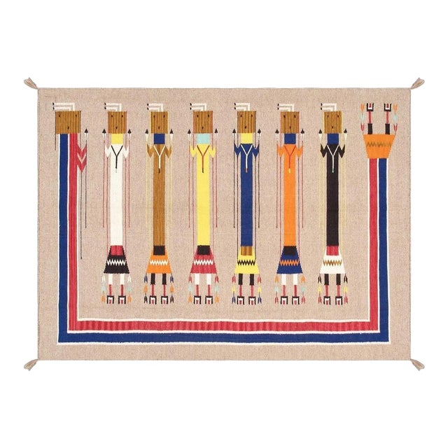 Tuscany Wool Mocha Area Rug, 5' 1'' X 6'11'' For Sale