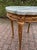 French 1860s French Louis XVI Gold Beech Marble Side Table For Sale - Image 3 of 13