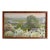 Oil Painting - Flowering Fruit Trees by a River For Sale