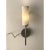 Early 21st Century Black Nickel Carrara Marble Wall Sconces by Simoeng, Set of 2 For Sale - Image 5 of 8
