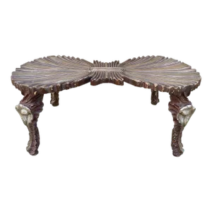 Venetian Grotto Style Bench