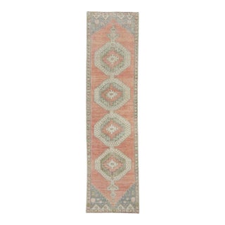 Turkish Anatolian Runner Rug 2'7" x 9'9" #18059 For Sale