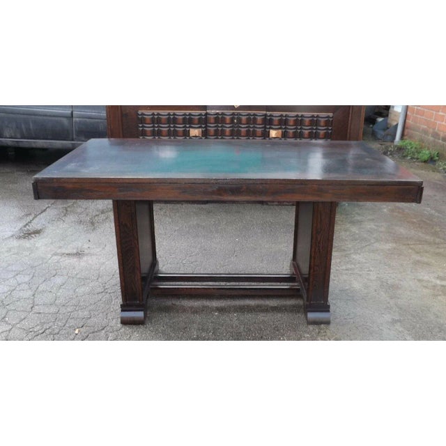 Wood Desk by Charles Dudouyt, 1940s For Sale - Image 7 of 7