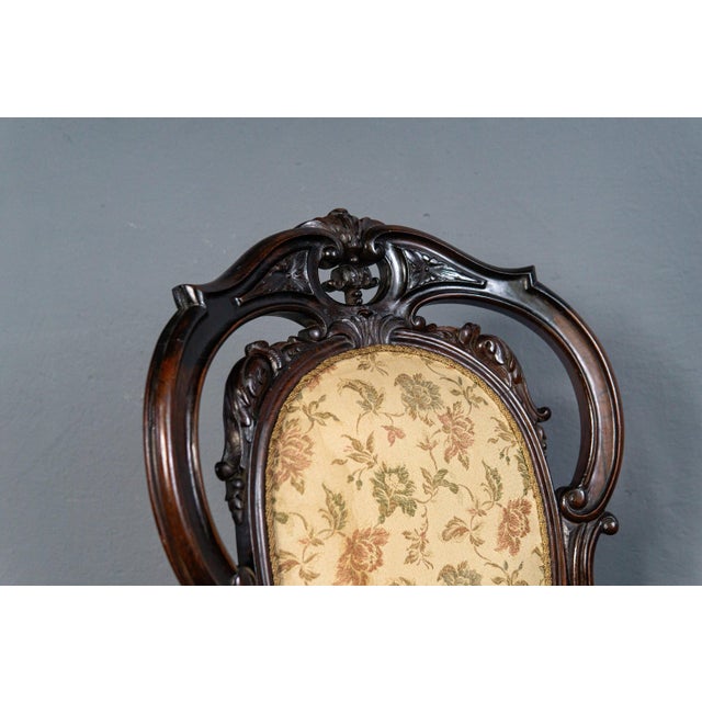 Antique Chairs in Rosewood, Set of 6 For Sale - Image 11 of 18