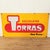 Double-Sided Enamelled Chocolates Torras Sign, 1950s For Sale - Image 3 of 5