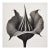 Datura Stramonium — Black and White Vintage Botanical Photography Print For Sale