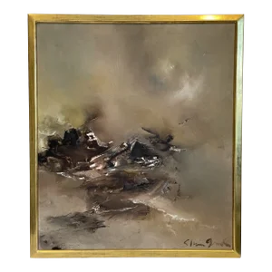 Mid Century Abstract Contemporary Painting