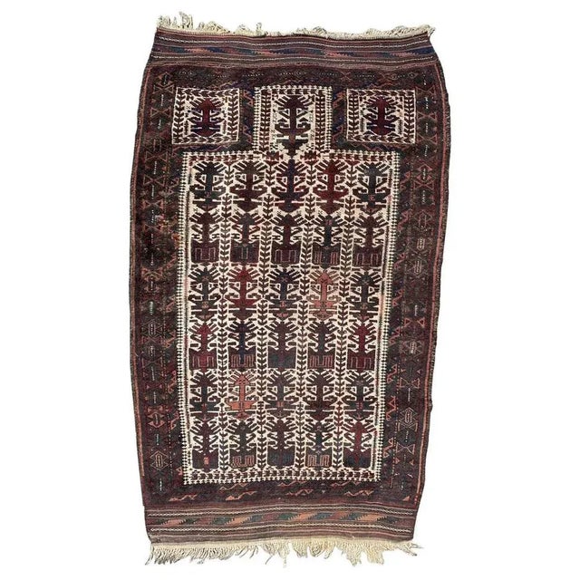Vintage Baluch Rug, 1940s For Sale - Image 14 of 14