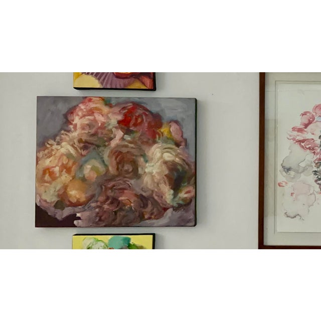 Flowers as ornament for a world that leaves us stranded in the immediate. I paint to keep what brightens life - tone and...