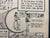 1941 ink and paint on cardstock advertising a performance of Gilbert and Sullivan opera "H.M.S. Pinafore" at the Community...