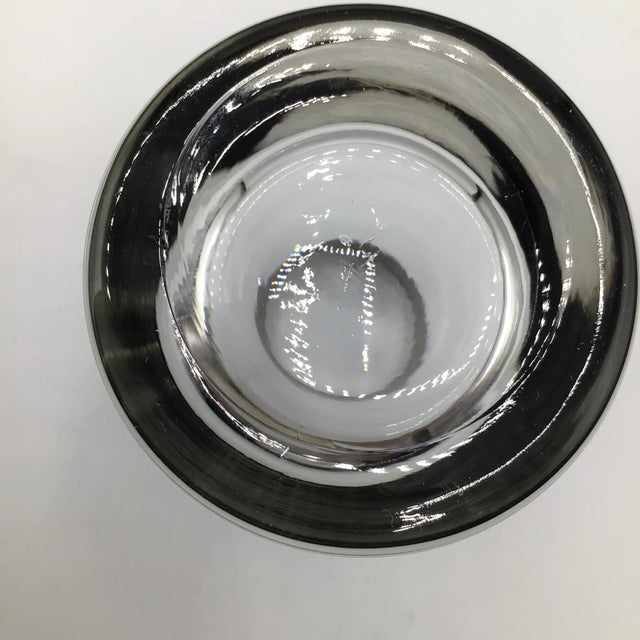 Dorothy Thorpe Platinum Band Highball Glasses-Set of 12 For Sale In Sacramento - Image 6 of 11