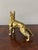 English Vintage English Brass Dog For Sale - Image 3 of 6