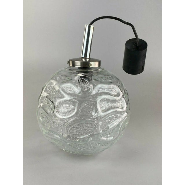 70s lamp light ball light hanging lamp glass ceiling lamp Space Age Design Item: ball light Manufacturer: Condition: good...