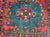 Vintage Large Caucasian Kazak Rug With Green Medallions on Red Field 5'8 X 10'7 For Sale - Image 9 of 15