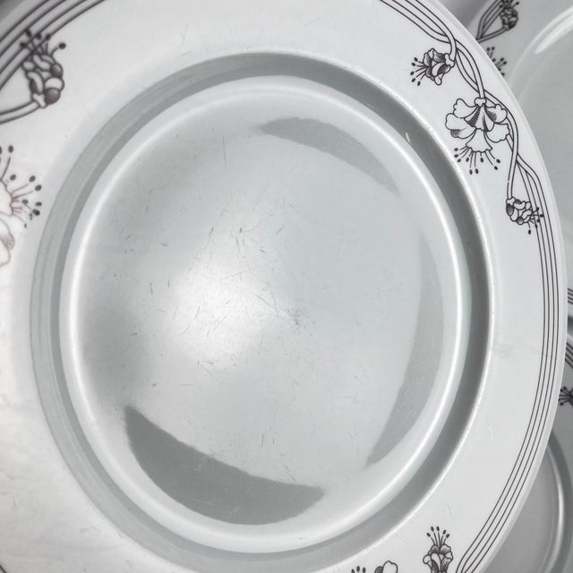Elysa Dinner Plates from Sarreguemines, 1990s, Set of 6 For Sale - Image 9 of 10