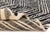 Bold Chevron Hand-Knotted Moroccan Wool Rug | 13'0" X 10'6" | One of a Kind For Sale - Image 4 of 7