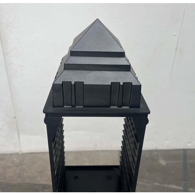 1990s Postmodern Manhattan 5th Avenue CD Rack Tower from Koziol, Germany, 1990s For Sale - Image 5 of 18