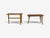 Brown t.h. Robsjohn-Gibbings, Rare Trapeza End Tables, Walnut, Greece, 1937 For Sale - Image 8 of 18