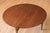 Stanley Furniture Mid Century Modern Round Walnut Coffee Table by Stanley Furniture Co. For Sale - Image 4 of 9