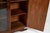 Antique French Art Deco Rosewood Vitrine Display Cabinet or Bookcase, 1940s For Sale - Image 10 of 17