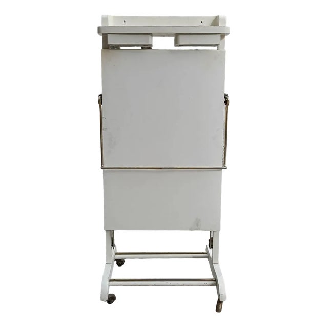 Vintage White Trouser Press Hanger, 1960s For Sale