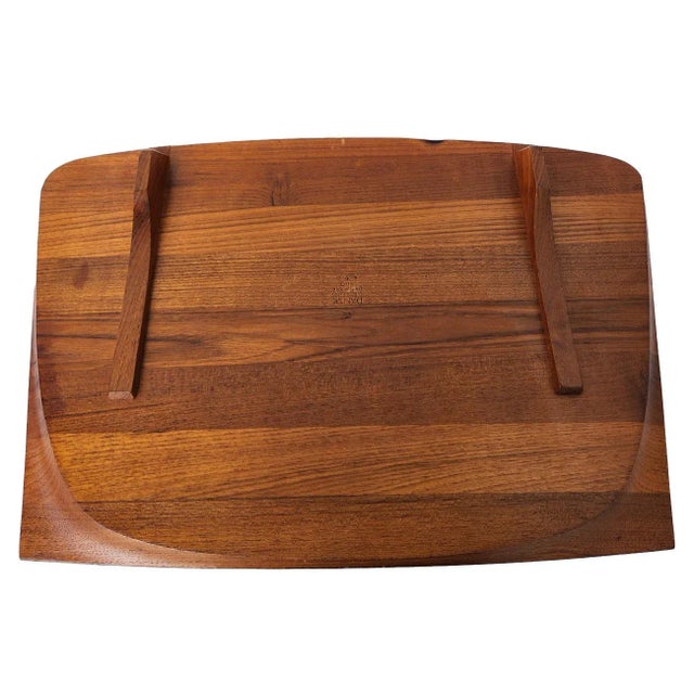 Mid 20th Century Jens Quistgaard Teak Wood Charcuterie and Carving Board Designed for Dansk For Sale - Image 9 of 10