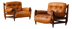 Vintage Rodeio Easy Chairs by Jean Gillon, 1960s, Set of 2