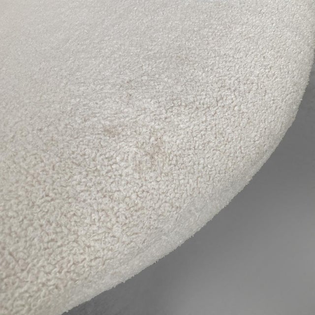 Italian Modern Teddy Fabric Alky Armchairs attributed to G. Piretti, Anonima Castelli, 1970s, Set of 2 For Sale - Image 9 of 14