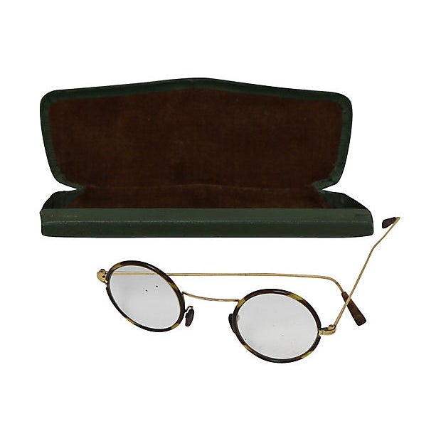 Antique English Spectacles / Eyeglasses Chairish