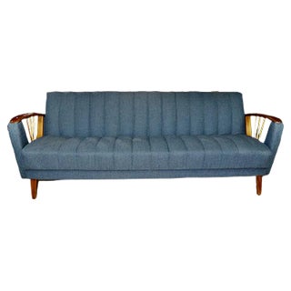Mid-Century German Convertible Sofa, 1960s For Sale